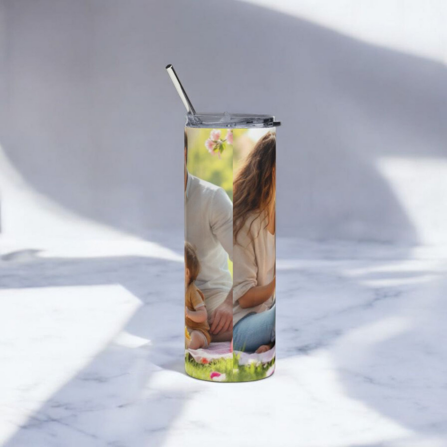 Personalised Skinny Tumbler 600ml