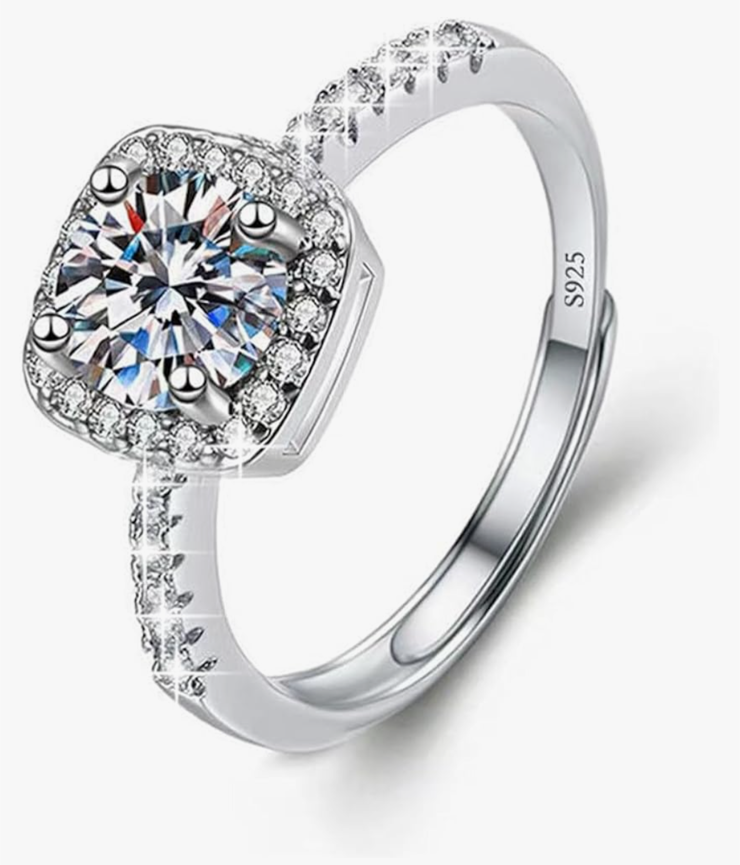 925 Lola Adjustable Banded  Ring