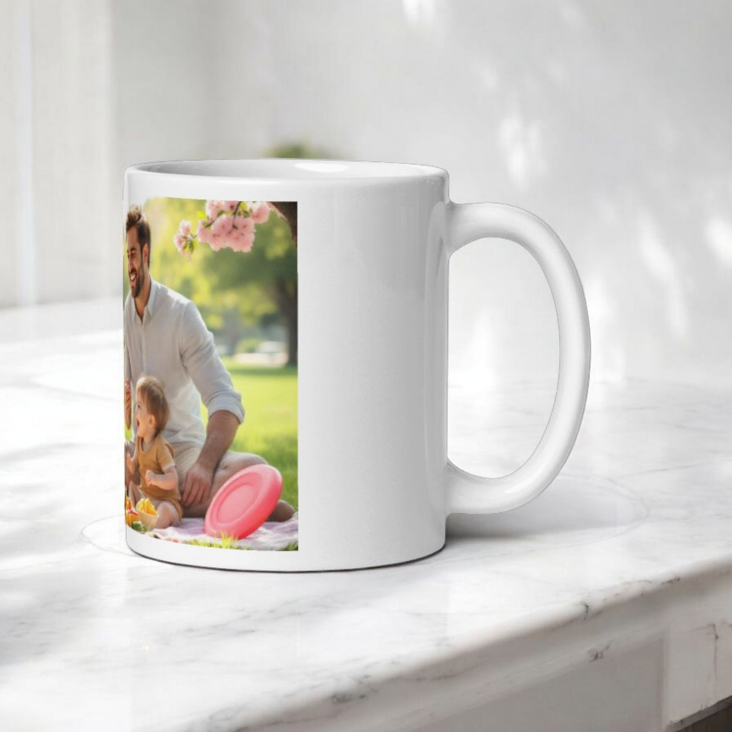 Personalised 11oz Ceramic Drinkware white mug