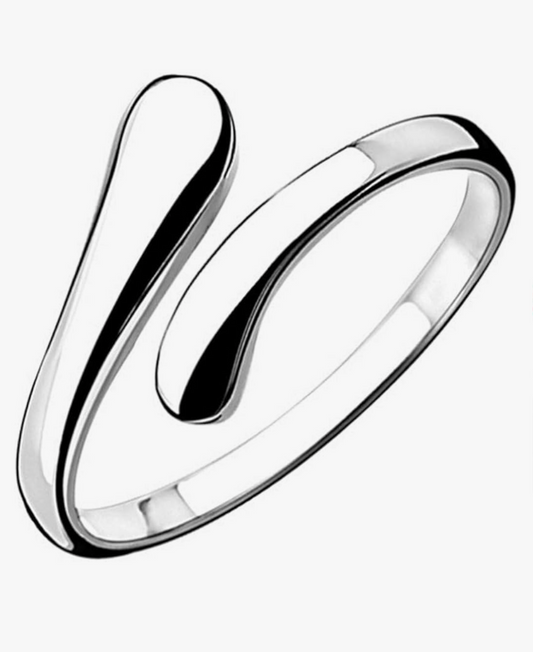 Silver Adjustable 'Milo' Ring
