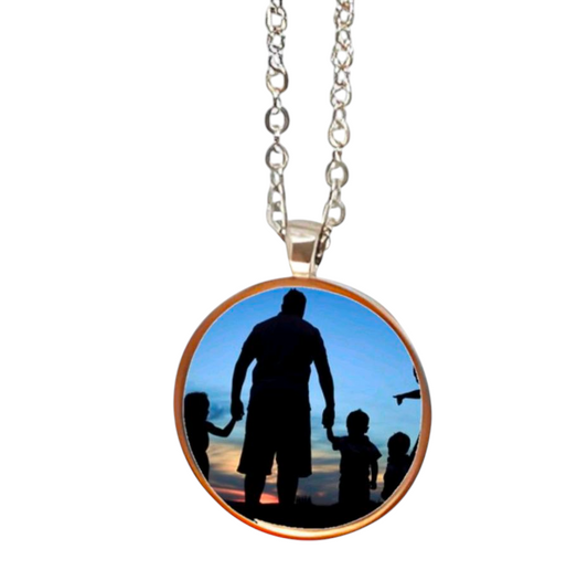 Personalised Stainless steel round Pendant